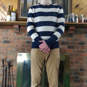 Vintage AMERICAN EAGLE Striped Pullover Sweater